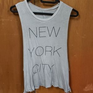 Brandy Melville NYC Muscle Tank